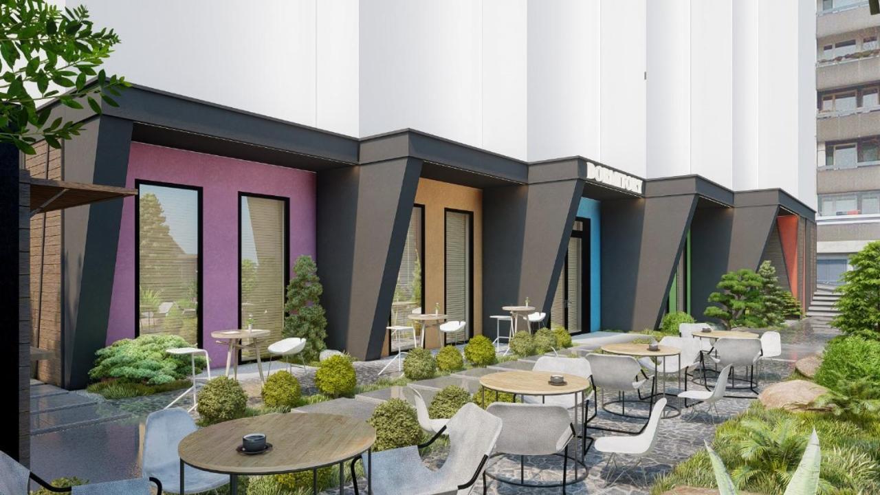 Mega Hostel Sarande Bagian luar foto